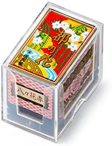 Nintendo Japanese Playing Cards Game Set Hanafuda Miyako no Hana RED