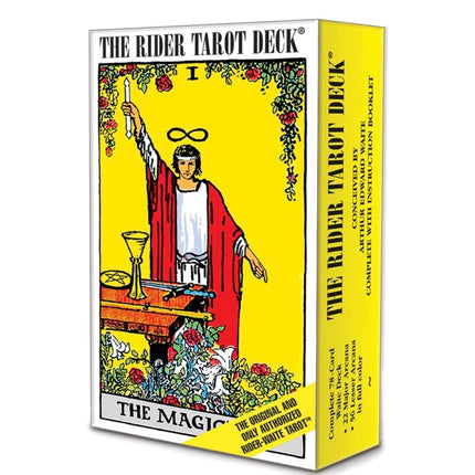 The Rider Tarot Deck®: The Authentic Rider-Waite® Tarot Deck with Instruction Booklet, Essential for Tarot Beginners & Expert Readers
