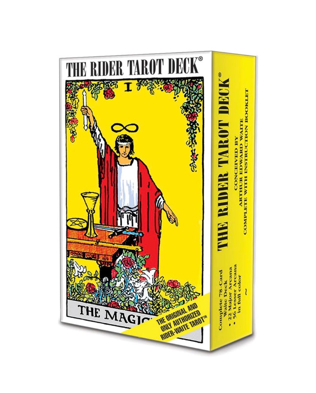 The Rider Tarot Deck®: The Authentic Rider-Waite® Tarot Deck with Instruction Booklet, Essential for Tarot Beginners & Expert Readers