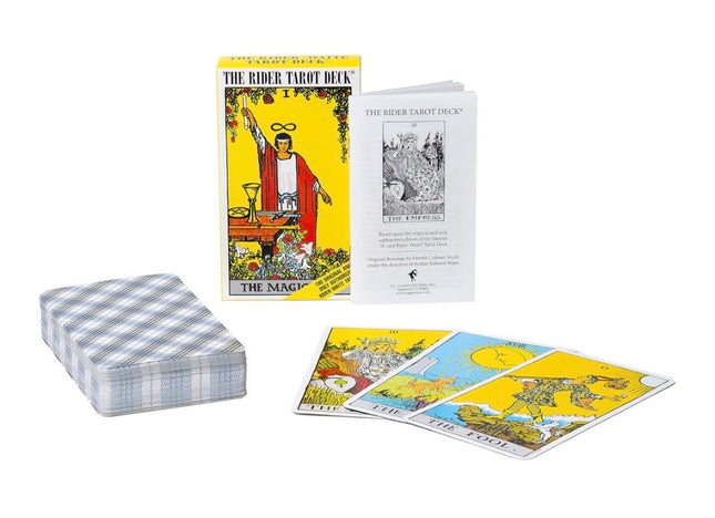 The Rider Tarot Deck®: The Authentic Rider-Waite® Tarot Deck with Instruction Booklet, Essential for Tarot Beginners & Expert Readers