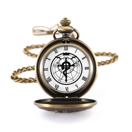 BOSHIYA - Fullmetal Alchemist Pocket Watch with Chain Box