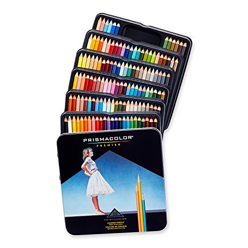 Prismacolor Premier Colored Pencils, Soft Core, 132 Pack
