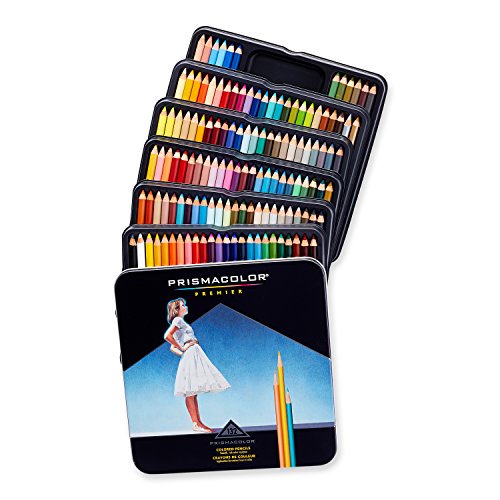 Prismacolor Premier Colored Pencils, Soft Core, 132 Pack