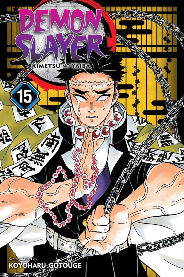 Demon Slayer Kimetsu no Yaiba Manga Volume 15