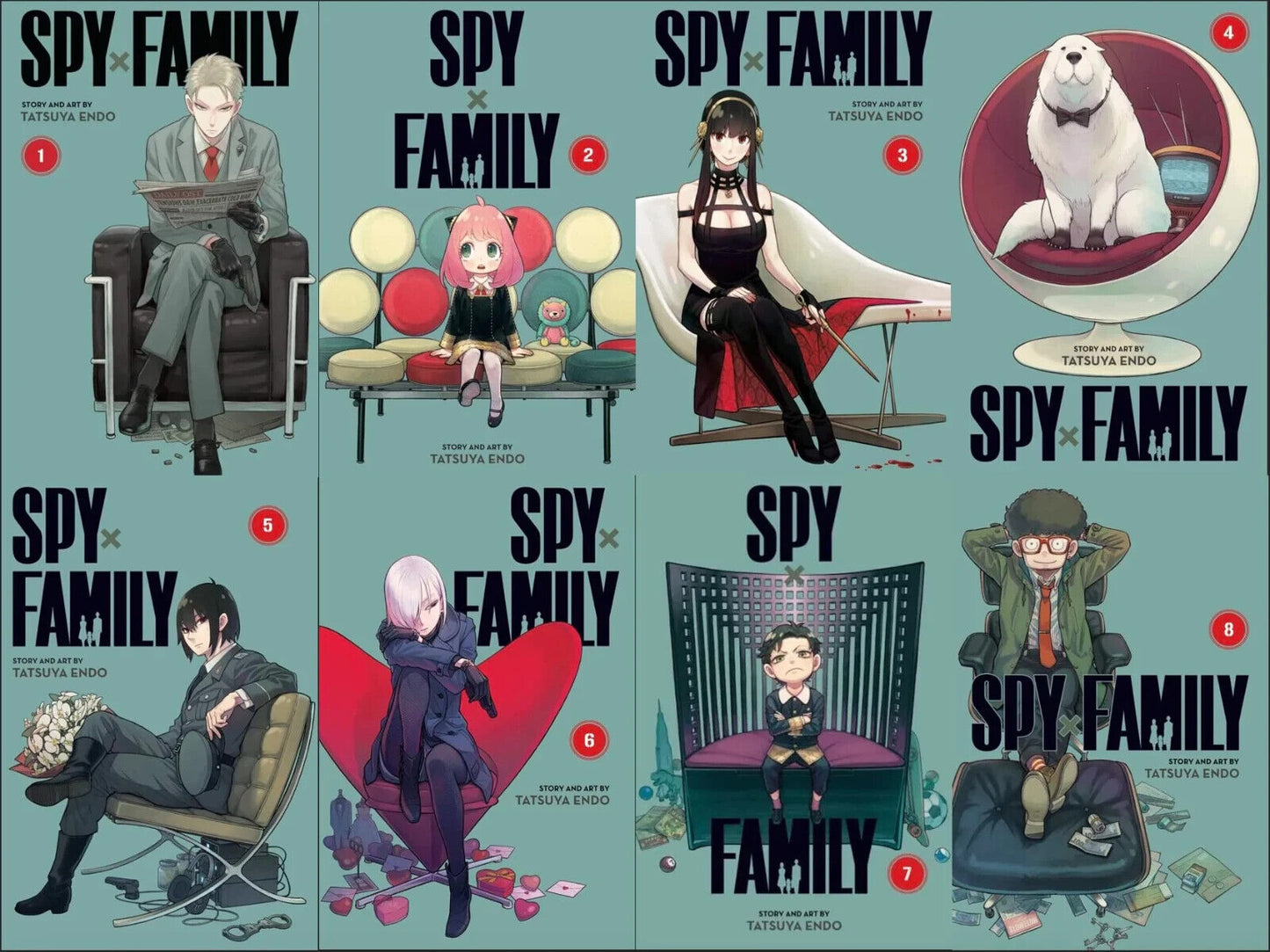 Spy x Family Collection ( 1-8 )